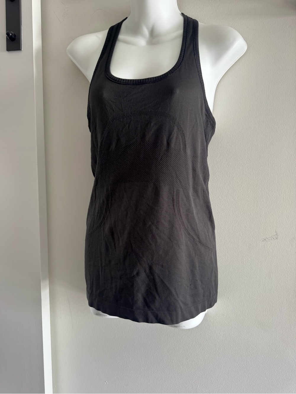 lululemon athletica Black Racerback Performance Tank